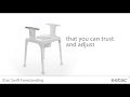 Vidéo: Chaise percée 3 en 1 Etac Swift Commode