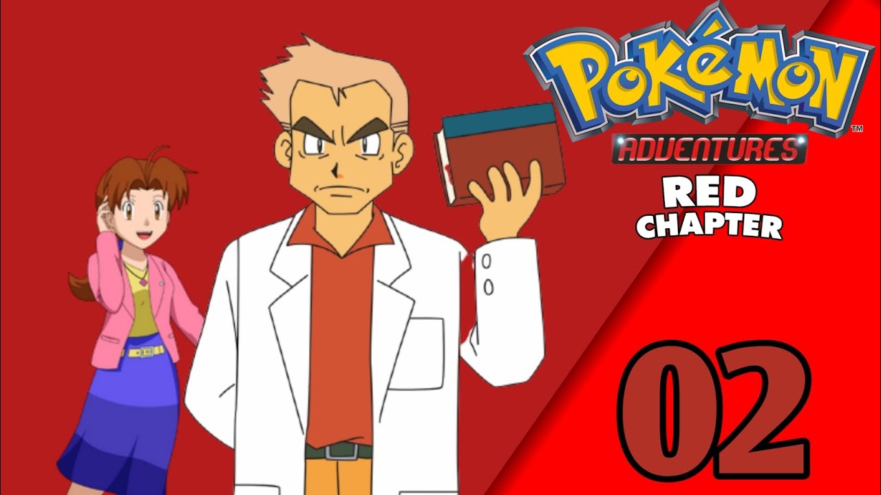 we meet old oak and ash mom | pokemon advanture chapter red | in telugu | 02