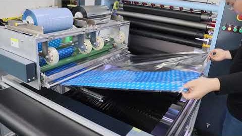 Barcode Ribbon Slitting Machine