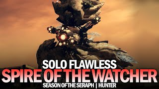 Solo Flawless Spire of the Watcher Dungeon (Hunter) [Destiny 2]