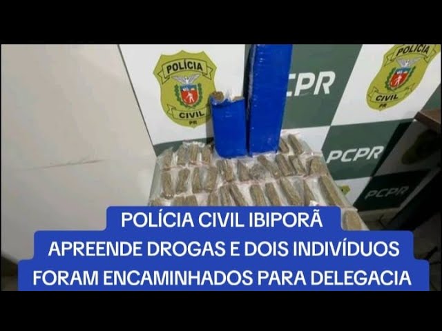 DURANTE SEQUÊNCIA DE TRABALHO POLICIAL, EM OUTRA RESIDENCIA DOIS INDIVÍDUOS SÃO FLAGRADOS COM DROGAS EM IBIPORÃ 