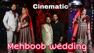 mehboob wedding vlog || Bohat mazza aaya shadi mai || cinematic wedding vlog