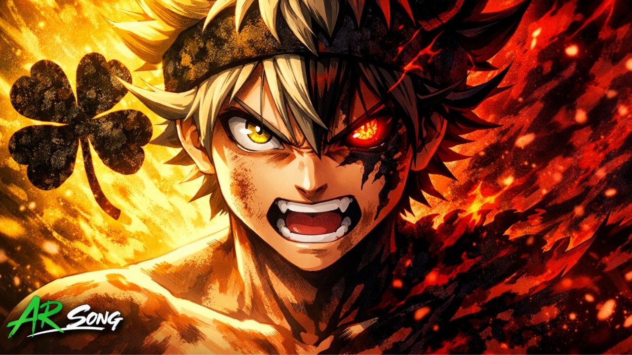 Rap do Asta ( Black Clover) - NUNCA DESISTIR! | AR SONG