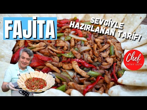 TAVUK FAJİTA NASIL YAPILIR ? SADECE 9 DAKIKADA - OKTAY USTA