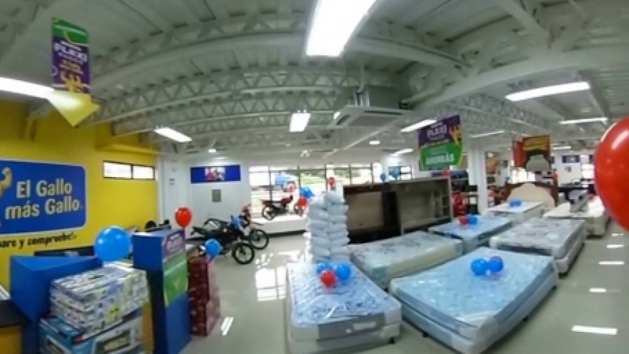 Recorrido 360º en tienda El Gallo más Gallo Uniplaza Veracruz - YouTube