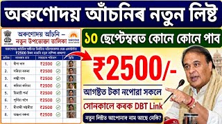 Orunodoi Asoni New List | How To Check Arunodai Asoni New List 2026 | Orunodoi Dbt Link Online