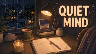 Quiet Mind Lofi | Soft Therapy Music for Overthinking at Night 🌧️ screenshot 4