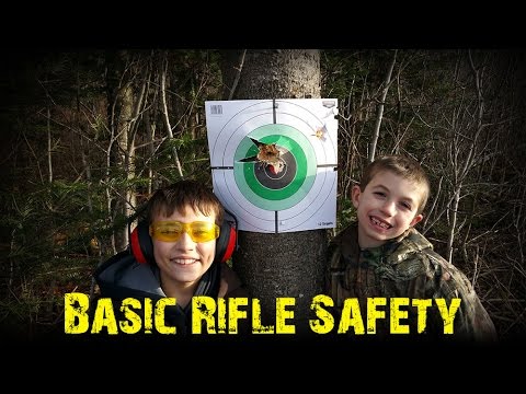 Basic Rifle Safety for Kids (and adults too!) | Redneck Homestead