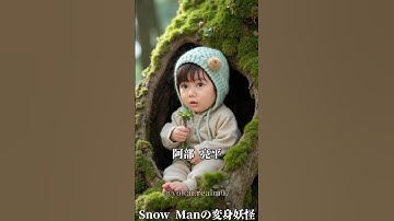 Snow manの変身妖怪パート2#妖怪  #snowman #ai #yokai