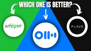 Otter.ai vs Plaud vs Whisper - Beste AI-transcriptietool