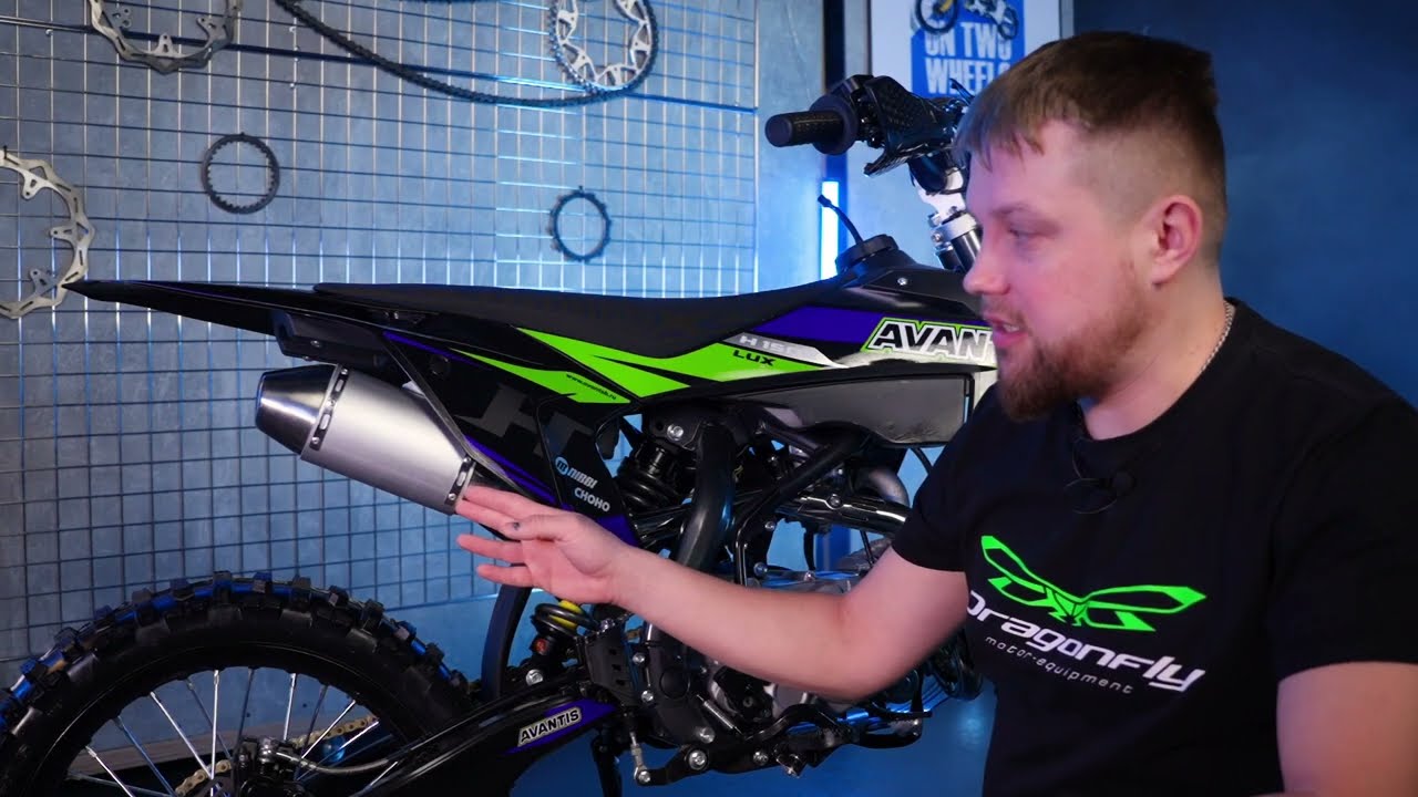 Обзор 3-х питбайков (H15-E Classic 19.16, H15 LUX 19.16, H15-E Classic 17.14) с Евгением Ивановым.