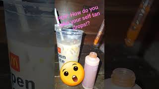 #selfcare #tanning #tanningtips #tandrops #drops #relatable @SHEINOFFICIAL