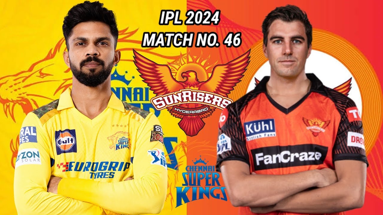 CSK vs SRH 2024 Playing 11,Venue & Pitch Conditions,Stats | Can CSK Defeat the Mighty SRH?
