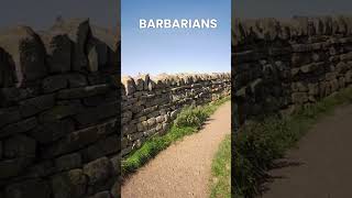 Towering Hadrians Wall #hadrianswall #romanempire #shorts