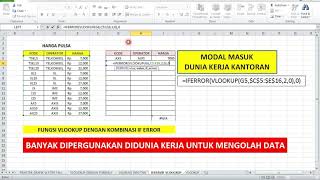 Fungsi vlookup dengan iferror#2 -