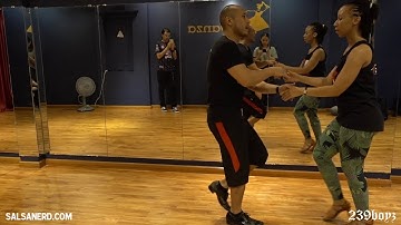Intermediate Salsa On2 turn pattern (Dec 9, 2019) - Saigon, Vietnam