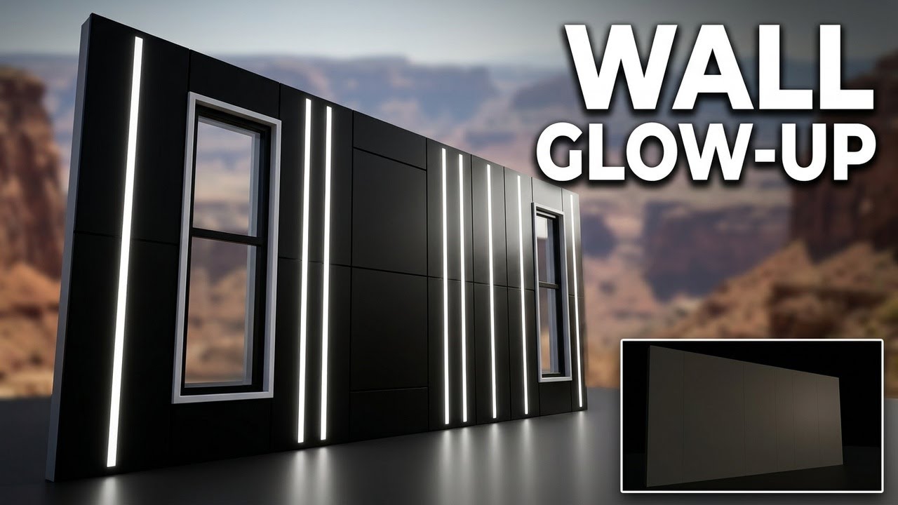 Transform Flat Walls Into Glowing Masterpieces in Satisfactory