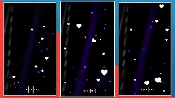 Love Template Video Background Full Screen | Light Effect | Kinemaster Template Black Screen Status