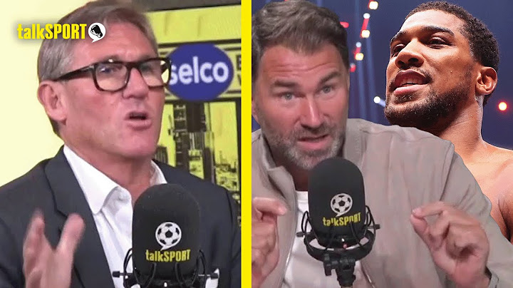 Simon Jordan DEBATES Anthony Joshua's Chin With Eddie Hearn & Addresses Daniel Dubois PTSD Comment 🔥