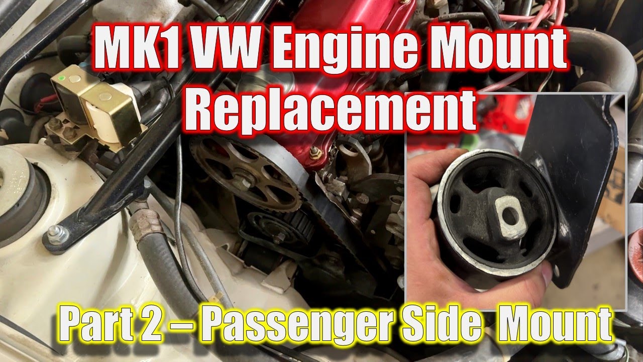 MK1 VW Cabriolet Engine Mounts - Part 2 - Passenger Side