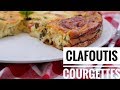 CLAFOUTIS AUX COURGETTES ET MOZZARELLA