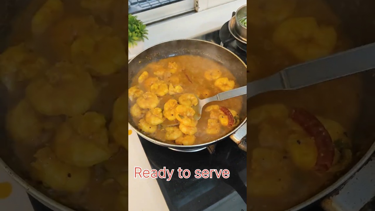 PRAWN CURRY RECIPE I #prawnrecipe #prawncurry #cookingvideo @sensnest