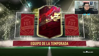 7 TOTS ROJOS, 2 SOBRES TOTS PREMIER + ICONO MOMENTS RECOMPENSAS FUT CHAMPIONS FIFA 21 ULTIMATE TEAM