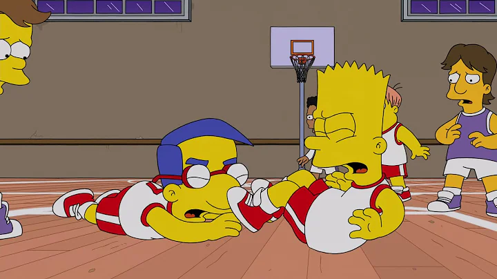 Bart Simpson Gets Punched In The Dick