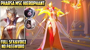 Script Skin Pharsa MSC Hierophant No Password Full Effect & Voice Sfx