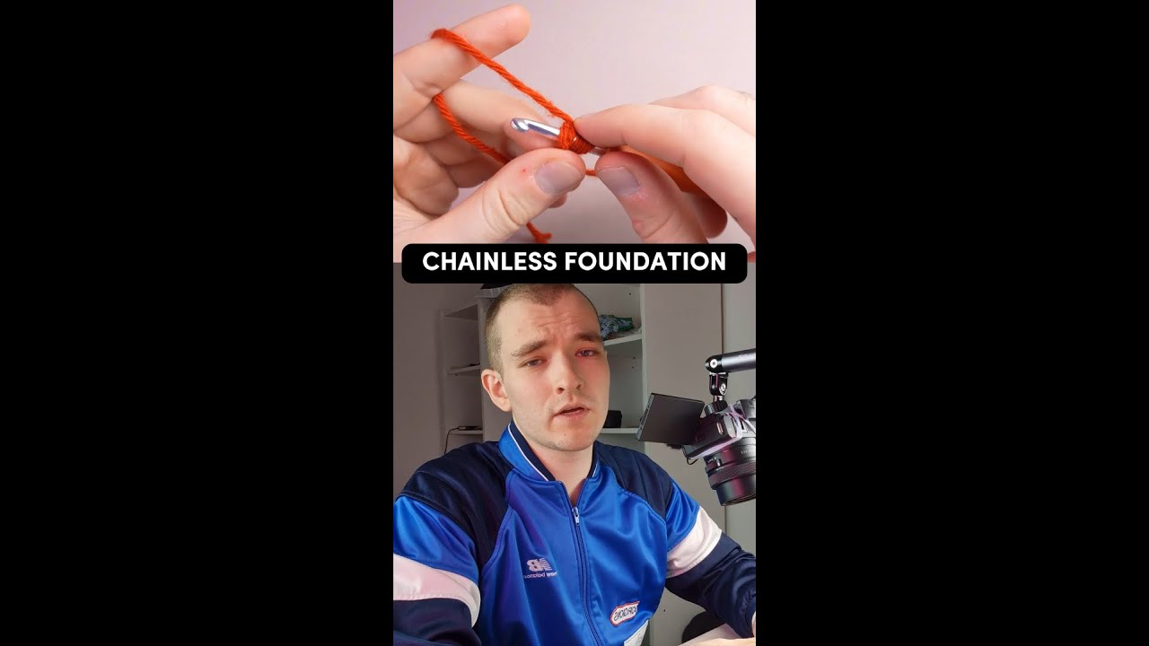 Crochet Tutorial - Chainless Foundation