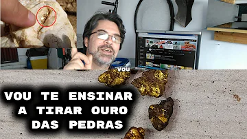 Como é feita a transformação do ouro?