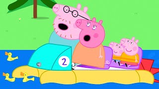 going boating with peppa pig family day special