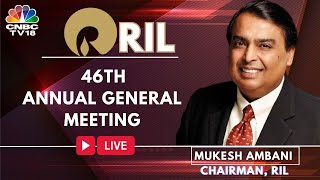 LIVE: Special Coverage Of The 46th RIL AGM | Reliance Industries Ltd Annual General Meeting | Ambani