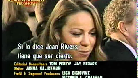 Mariah Carey - Interview - Academy Awards Pre-show