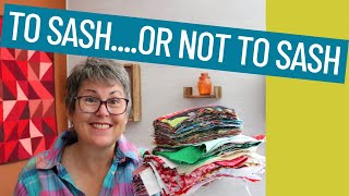 HOW TO USE SASHING WITH YOUR SAMPLER BLOCKS - QUILTING TUTORIAL