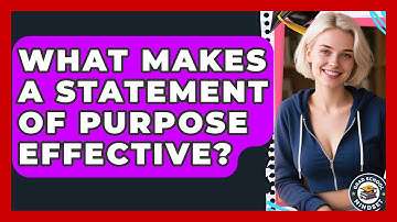 What Makes a Statement of Purpose Effective? | Grad School Mindset News