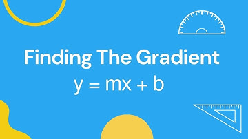 Finding the gradient from the equations of the straight lines