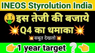 INEOS Styrolution India Stock Latest News | INEOS Styrolution India Share News Today
