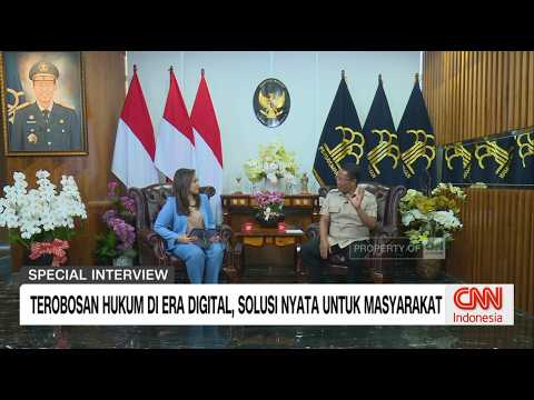 Terobosan Hukum di Era Digital, Solusi Nyata untuk Masyarakat - Special Interview Menteri Hukum