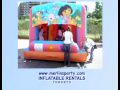 Dora Slide Bouncer Combo Merlin S Party Bouncers 