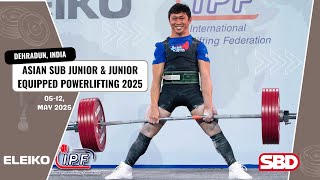 Men  93kg & 105kg -  SJr & Jr - Asian Sub Junior & Junior Equipped Powerlifting Championship 2025