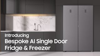 Introducing Bespoke Ai Single Door Fridge Freezer Samsung