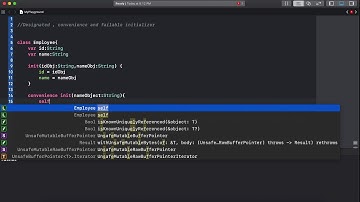 Swift4 : Initializers
