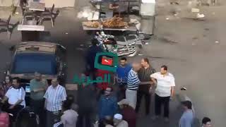 احتحاجات ضخمة من سكان نزلة السمان