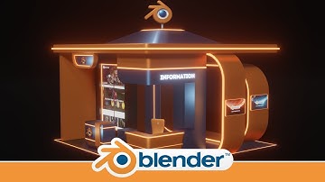 Making a Blender Exhibition Stand in Blender 2.81