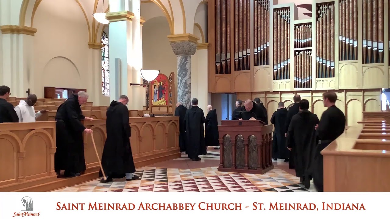 Vespers live at Saint Meinrad YouTube