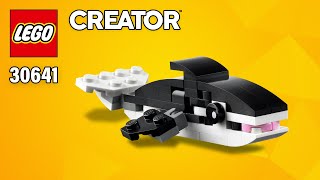 Lego Whale 30641 From Creator 3In1 Panda Bear Step-By-Step Building Instructions