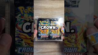 Pt. 211 of Channel Profit/Loss Series - CROWN ZENITH Booster Box Pack Opening (Part 1 of 2!) #shorts