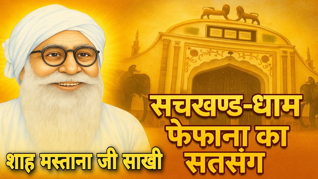 Sachkhand Dham Fefana Ka Satsang | Shah Mastana Ji Sakhi | Spiritual Financial Freedom