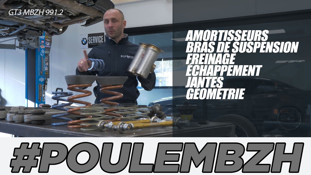 Porsche 991.2 GT3 ! Chassis, freinage, jantes, échappement...